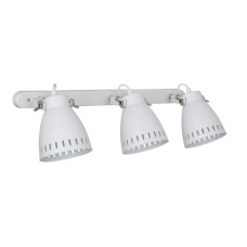 Настенный светильник Camelion New York WML-428-3 С01, 3х E27, 40Вт, 230В, металл, белый /6