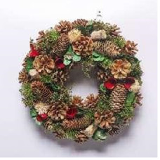 Венок рождественский SYSGZSA-4623056 30см