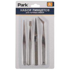 Набор пинцетов 4шт 3/24 Набор пинцетов 4шт 3/24