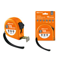 Рулетка, длина 10 м, стальная лента, ширина 25 мм, пластиковый корпус, "Гранит" TDM 6/36 Рулетка, длина 10 м, стальная лента, ширина 25 мм, пластиковый корпус, "Гранит" TDM 6/36