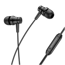 BOROFONE наушники внутриканальные c микрофоном BM67 черный 1/76/304