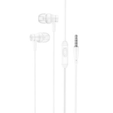 BOROFONE наушники внутриканальные c микрофоном BM67 белый 1/76/304