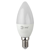 ЭРА Лампа светодиодная QX ЭКО LED-9 Ват-В35-2700K-E14 (арт.B35-10W-827-E14) 4/10/100