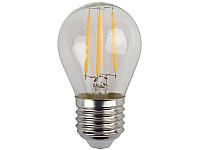 ЭРА Лампа светодиодная QX F-LED-6 Ват-P45-2700K-E27 филаментная (арт.P45-7W-827-E27) 10/100