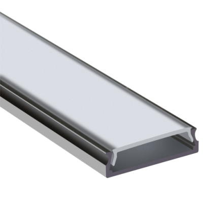 Профиль  PAL 2406 накладной (2м) анодированный (аксессуар)