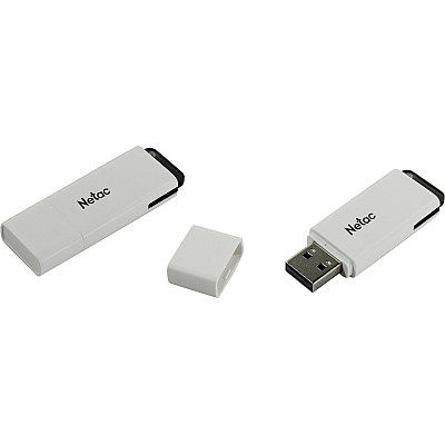 Netac USB 2.0 флеш-диск 16GB U185 White/Белый