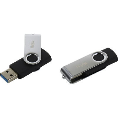 Netac USB 3.0 флеш-диск 16GB U505 пластик+металл Black/Черный