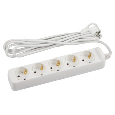 Удлинитель ЭРА Россия U-5e-3m-3x1,5 с заземлением 5 розеток 3м ПВС 3x1,5мм2 16А/10 Удлинитель ЭРА Россия U-5e-3m-3x1,5 с заземлением 5 розеток 3м ПВС 3x1,5мм2 16А/10