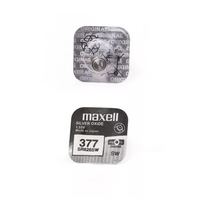 Батарейка Maxell SR377/SR626SW BL-1 10/100
