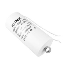 Конденсатор пусковой 100uF/450VAC с проводом, KONN027 Конденсатор пусковой 100uF/450VAC с проводом, KONN027