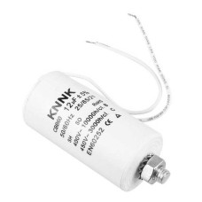 Конденсатор пусковой  12uF/450VAC с проводом, KONN021