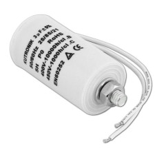 Конденсатор пусковой 3uF/450VAC с проводом, KONN016 Конденсатор пусковой 3uF/450VAC с проводом, KONN016