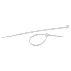 Кабельная стяжка ЭРА NO-KS0-02 /2,5*150, цвет белый (упак.100 штук) 5/400