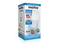 Smartbuy Лампа светодиодная LED A60 15Вт 6000К Е27 1/100
