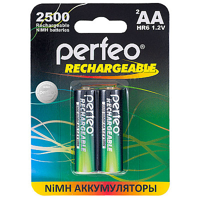Аккумулятор PERFEO AA2500mAh/2BL /60