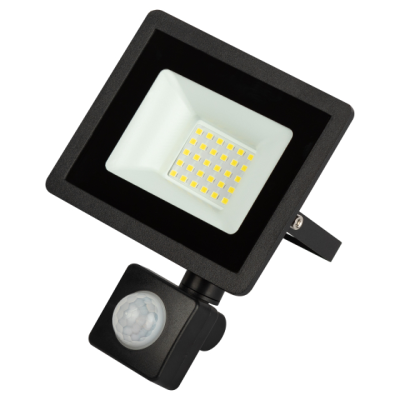 Прожектор ЭРА LPR-042-2-65K-030 30Вт 6500К 2400лм IP44 регулируемый ИК датчик