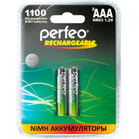 Аккумулятор PERFEO AAA1100mAh/2BL 2/40/240