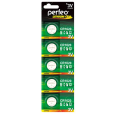 Батарейка PERFEO CR1620/5BL Lithium 5/50