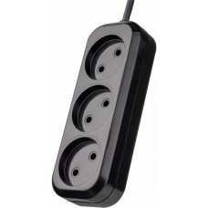 Удлинитель сетевой без заземления Perfeo "RU POWER", 1,5м, 3 розетки, чёрный (Р16-012) /50 Удлинитель сетевой без заземления Perfeo "RU POWER", 1, 5м, 3 розетки, чёрный (Р16-012) /50