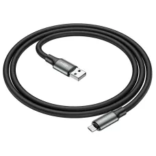 Кабель BX82 MicroUSB - USB черный, 1 метр BOROFONE 3/360