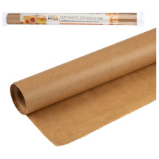 Пергамент для выпечки в листах, с силик. покрытием 16 листов, размер 38*42 см., в ПВХ уп 3/36