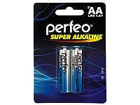 Батарейка PERFEO  LR6/2BL Super Alkaline /60/720