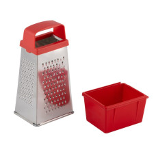 Терка универсальная с пластмассовой ручкой и контейнером (450 мл) Mallony