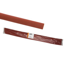 Термоусаживаемая трубка ТУТнг TDM 6/3, красная по 1м (50 м/упак) /мин.пар.10м
