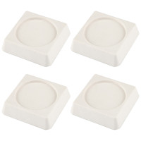 Антивибрационные подставки, 4шт, белый (квадратные)