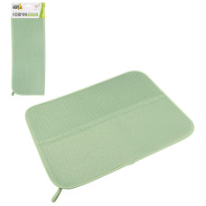 Коврик для сушки посуды Skandi зеленый 45х35см