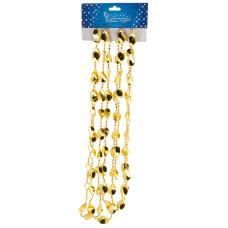 Бусы "Эллипс" цвет золотой Бусы "Эллипс" цвет золотой