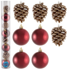 Набор подарочный "Шары и Шишки" SYQB-0119230 Набор подарочный "Шары и Шишки" SYQB-0119230