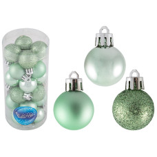 Набор шаров "Бирюза", 24шт, 3см