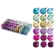 Набор шаров "Палитра", 18 шт., 4 см