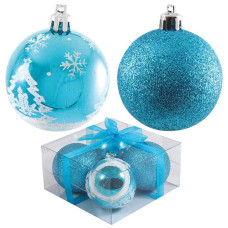 Набор шаров PB6-4TDG-B, 4шт., 6см