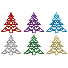 Украшение декоративное "Елочки" (6шт)