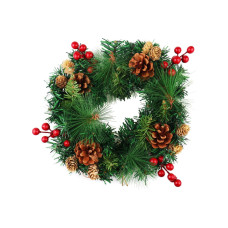 Венок Новогодний SYCB17-056 30 см Венок Новогодний SYCB17-056 30 см
