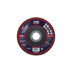 Tytan Professional круг лепестковый торцевой 125x22.23 A40 Tytan Professional круг лепестковый торцевой 125x22.23 A40