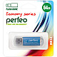 Perfeo USB флэш-диск 64GB E01 Blue economy series /10