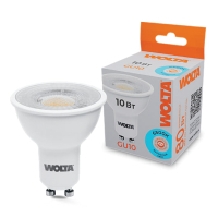 WOLTA Лампа светодиодная WSTD-PAR16-220V10W6KGU10-L с линзой 10Вт 6500K GU10 2/50