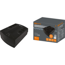 Источник бесперебойного питания ИБП 850 ВА 6 розеток +2USB TDM