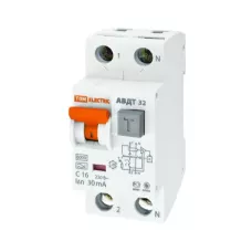 Авт. выкл. дифференциального тока TDM 32 C16 30мА 6кА /60
