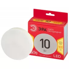Лампочка светодиодная ЭРА RED LINE LED GX-10W-830-GX70 10Вт таблетка /10 Лампочка светодиодная ЭРА RED LINE LED GX-10W-830-GX70 10Вт таблетка /10