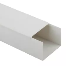 Кабель-канал ЭРА KK-W-80-40 белый 80x40