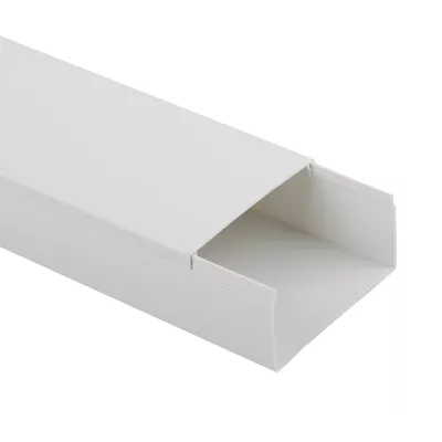 Кабель-канал ЭРА KK-W-80-60 белый 80x60 Кабель-канал ЭРА KK-W-80-60 белый 80x60