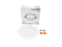 Светодиодный встраиваемый свет-к 12Вт D145х23мм (врезное 120-130мм) 6500К 960Лм IP40 Опал СириусА