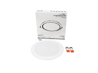 Светодиодный встраиваемый свет-к 18Вт D170х25мм (врезное 145-155мм) 4000К 1350Лм IP40 Опал СириусА