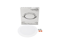 Светодиодный встраиваемый свет-к 24Вт D215х25мм (врезное 185-200мм) 6500К 1920Лм IP40 Опал СириусА