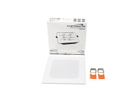 Светодиодный встр-мый свет-к 9Вт 110х110х25мм (врез. 90-100мм) 4000К 680Лм IP40 Опал СириусА/мин.2шт