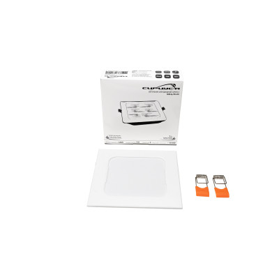 Светодиодный встр-мый свет-к 9Вт 110х110х25мм (врез. 90-100мм) 6500К 720Лм IP40 Опал СириусА/мин.2шт